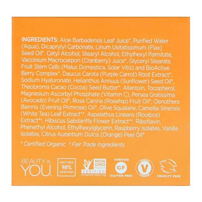 Andalou Naturals Purple Carrot+C Luminous Night Cream 50 ml Andalou Naturals