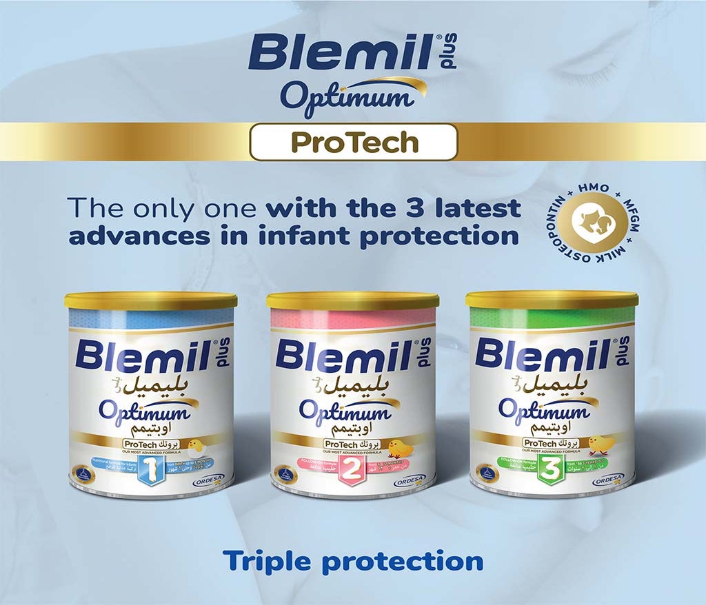 Blemil Plus Optimum Protech Stage 3 Toddlers Milk Formula For 1 To 3 Years 400g Blemil