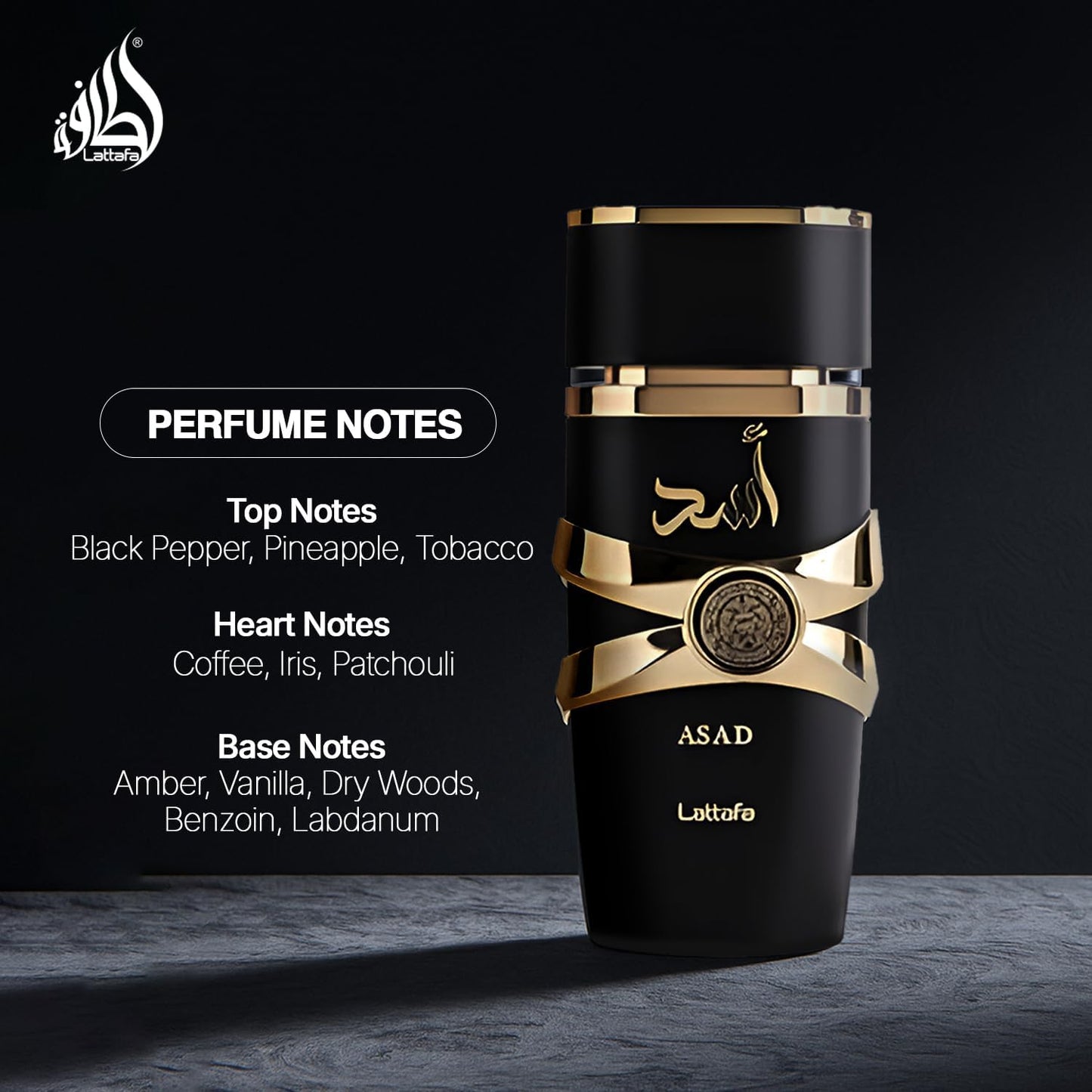 Lattafa ASAD Eau de Parfum for Men - 100 ML Lataffa