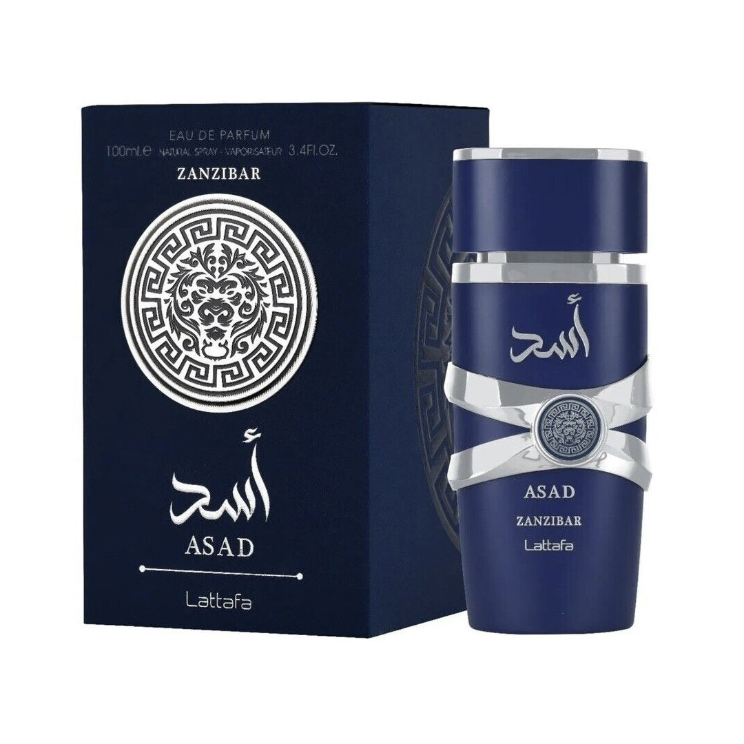 Lattafa ASAD ZANZIBAR Eau de Parfum for Men - 100 ML Lataffa