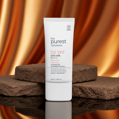 The Purest Solutions Blemish Defense Sunscreen With SPF 50+ & PA++++ 50ml The Purest Solutions