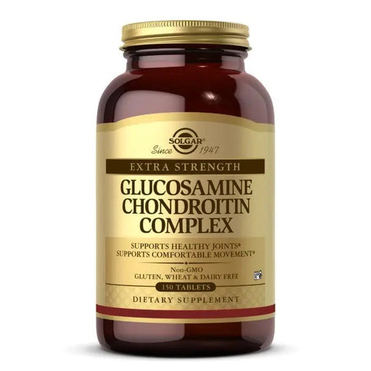 Solgar Extra Strength Glucosamine Chondroitin Complex, 150 Tablets Solgar
