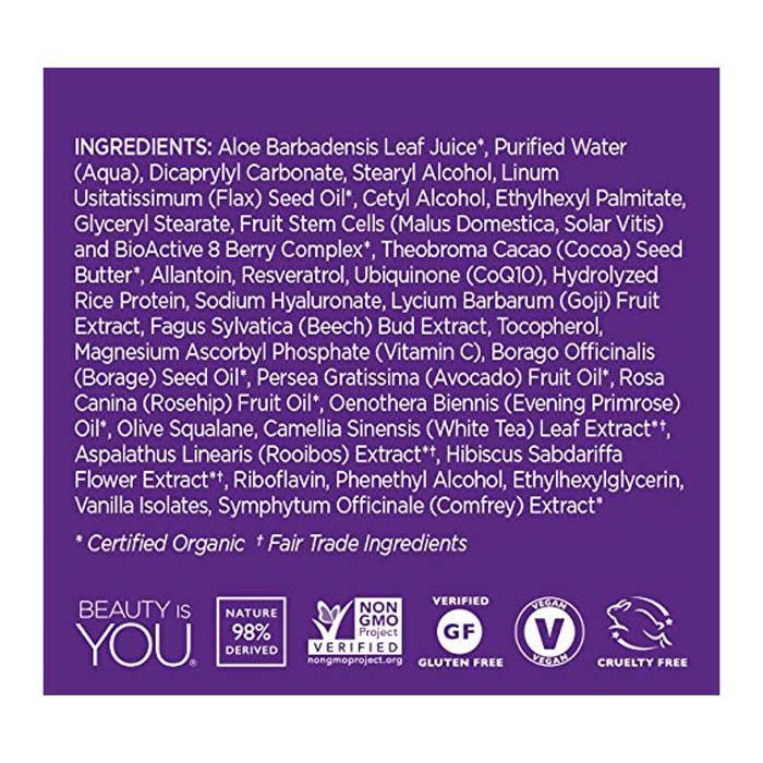 Andalou Naturals Resveratrol Q10 Night Repair Cream - 50 ml Andalou Naturals