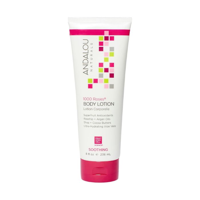 Andalou Naturals 1000 Roses Soothing Body Lotion, Hydrating Lotion for Sensitive Skin - 236ml Andalou Naturals
