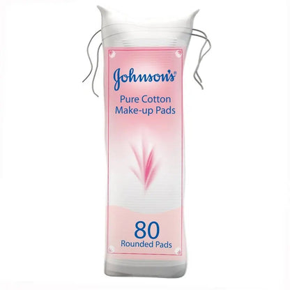 Johnson's Cotton Make-up Pads, Pack of 80's Johnson & Johnson