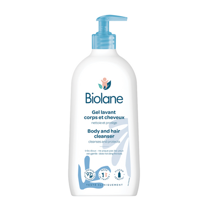 Biolane 2 In 1 Body & Hair Cleanser 750ml Biolane