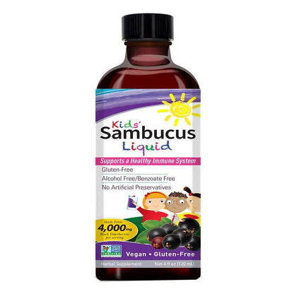 Nature's Answer Sambucus Kids Syrup For Immune Support 120ml Nature's Answer