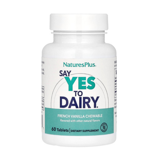 Natures Plus Say Yes To Dairy Natural Lactose Enzyme - 50 Chewable Tablets Natures Plus