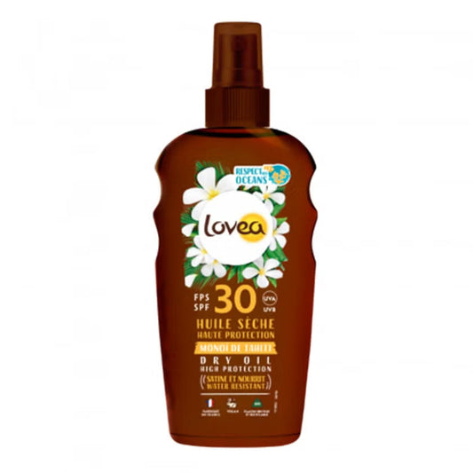 Lovea Monoi de Tahiti SPF 30 High Protection Dry Oil 150ml Lovea