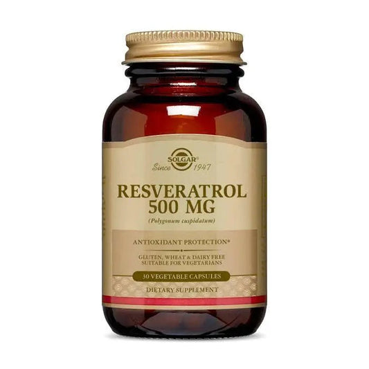 Solgar Resveratrol 500 mg Vegetable capsules 30's Solgar