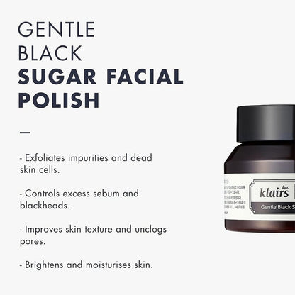 Dear Klairs Gentle Black Sugar Exfoliating Facial Polish Scrub 110g Dear Klairs