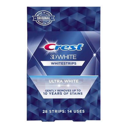 Crest 3D Ultra White Dental Whitening Strips - Pack of 28 myaster