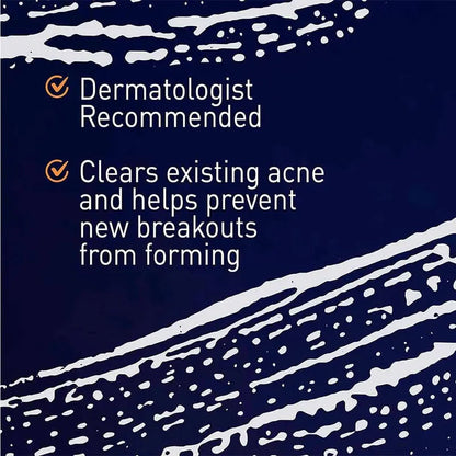 PanOxyl Acne Creamy Face & Body Wash With 4% Benzoyl Peroxide 170g Panoxyl