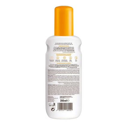 Carroten Protect & Hydrate Suncare SPF30 Body Milk Spray With Hyaluronic Acid 200ml Carroten