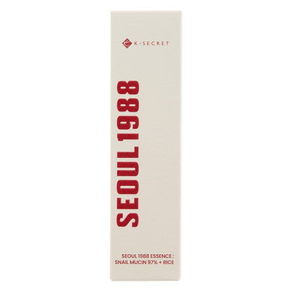 K-Secret Seoul 1988 Essence With Snail Mucin 97% + Rice For Intense Hydration 100ml K-Secret