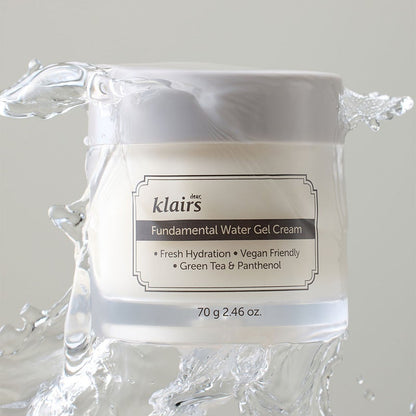 Dear Klairs Fundamental Hydrating Water Gel Cream With Green Tea & Panthenol 70ml Dear Klairs