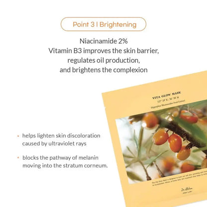 Dr. Althea Vita Glow Face Sheet Mask For Dull & Uneven Skin Tone, Pack of 5’s Dr. Althea
