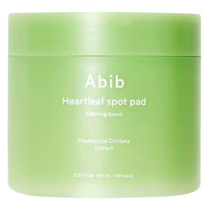 Abib Heartleaf Spot Pad Calming Touch, Pack of 80's Abib
