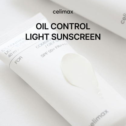 Celimax Oil Control SPF50+ PA++++ Light Sunscreen 40ml Celimax