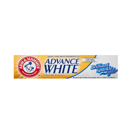 Arm and Hammer Advance White Brilliant Sparkle Gel Toothpaste 115 g Arm and Hammer