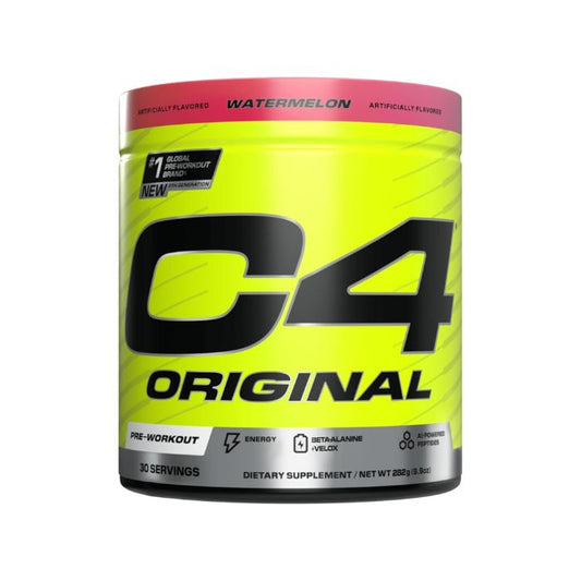 Cellucor C4 Pre-Workout Watermelon, Energy, Pump & Focus Booster for Training Performance, 30 Servings Cellucor