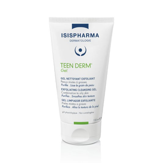ISISPHARMA Teen Derm Gel, Purifying Exfoliating Cleanser - 150ml ISISPHARMA