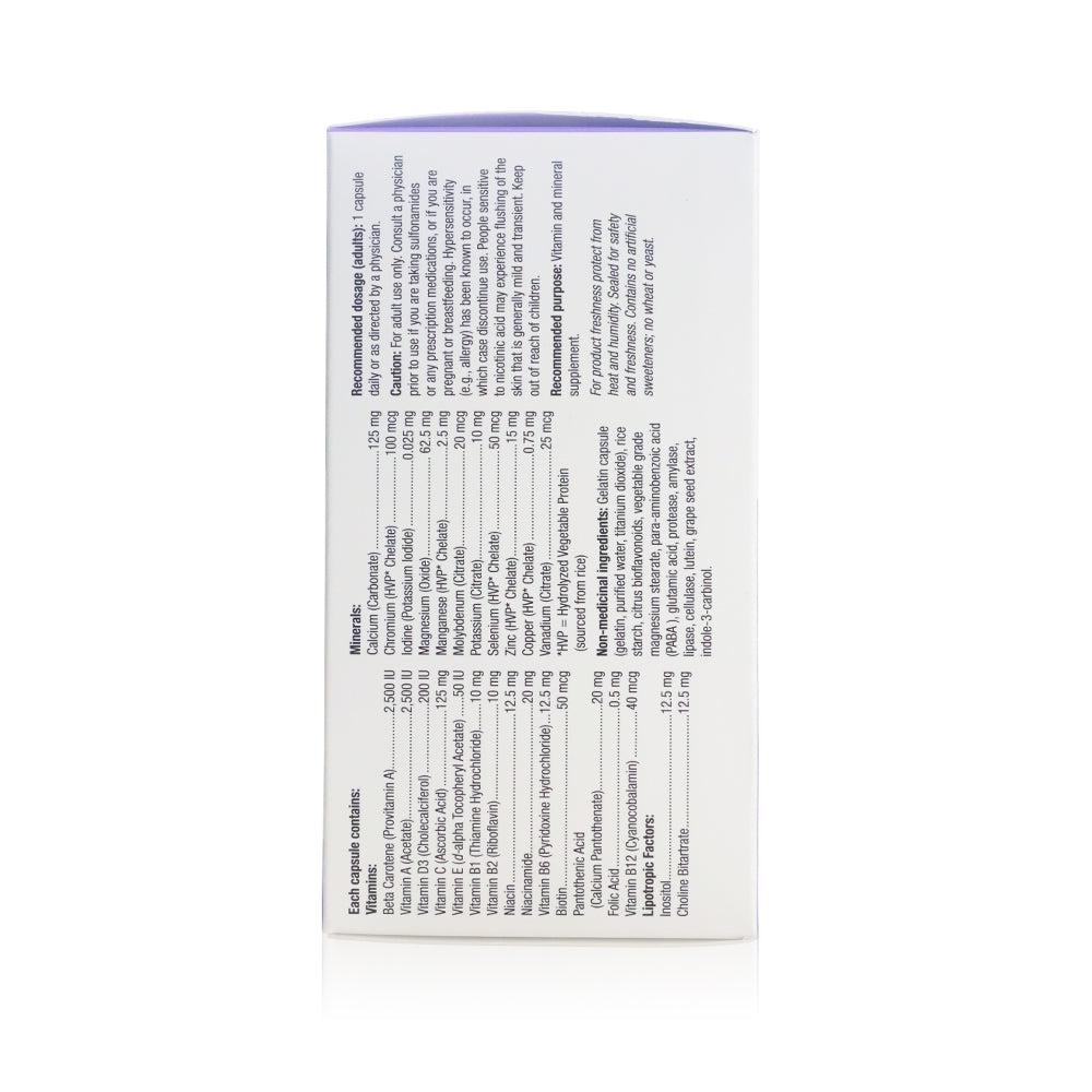 Webber Naturals MultiSure Women 50+ – 60 Vegetarian Capsules Webber Naturals