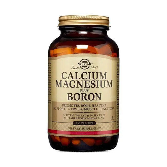 Solgar Calcium Magnesium Boron Tablets 250's Solgar