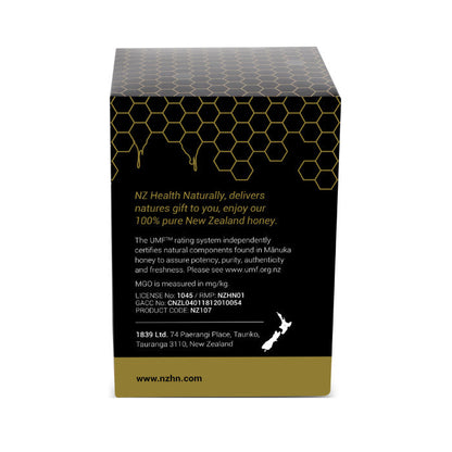 NZ Health UMF 15+ Manuka Honey Immunity Digestion & Healing Support – 250g NZ Health
