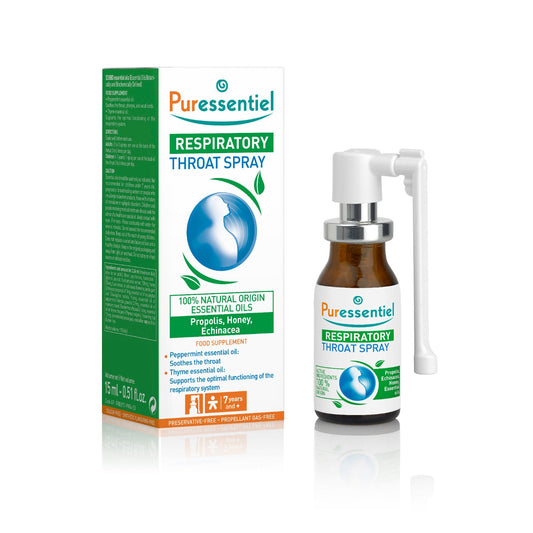 Puressentiel Respiratory Throat Spray 15ml Puressentiel