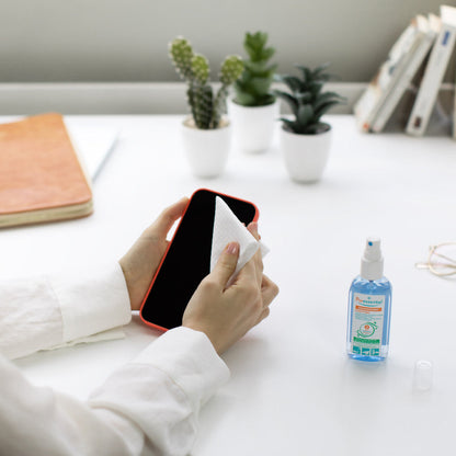 Puressentiel Purifying Antibacterial Lotion Spray Hands & Surfaces with 3 Essential Oils 80ml Puressentiel