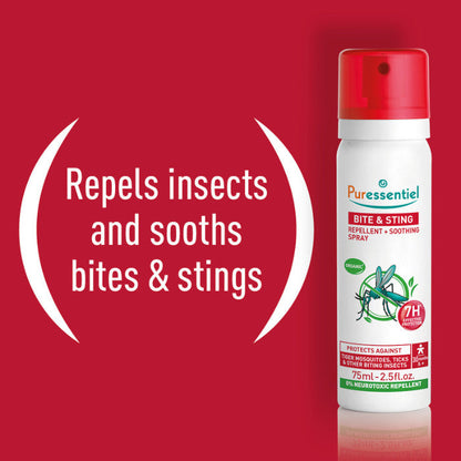 Puressentiel Anti-Sting Repellent & Soothing Spray 75ml Puressentiel