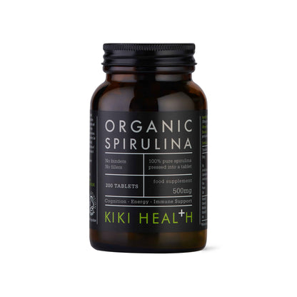 KIKI Health Organic Spirulina - 200 Tablets KIKI Health