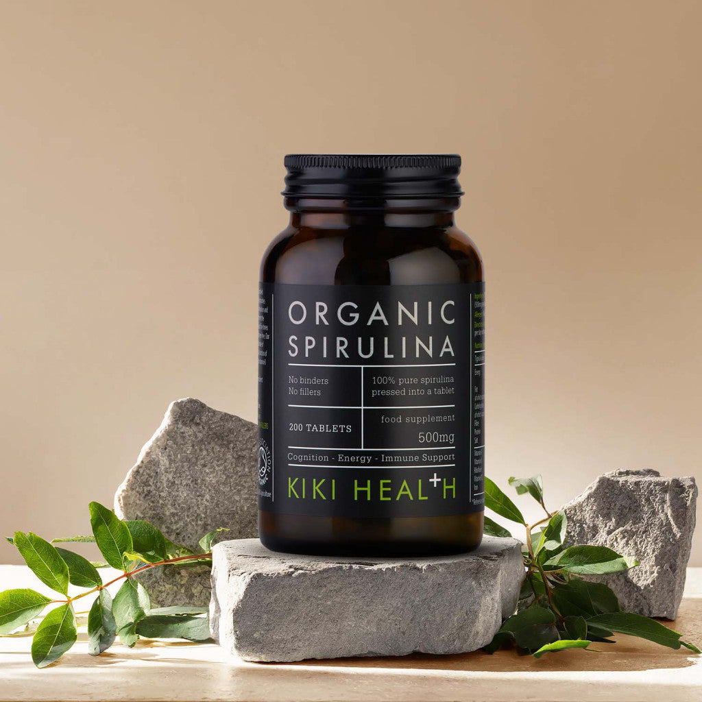 KIKI Health Organic Spirulina - 200 Tablets KIKI Health