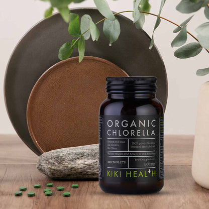 KIKI Health Organic Chlorella - 200 Tablets KIKI Health