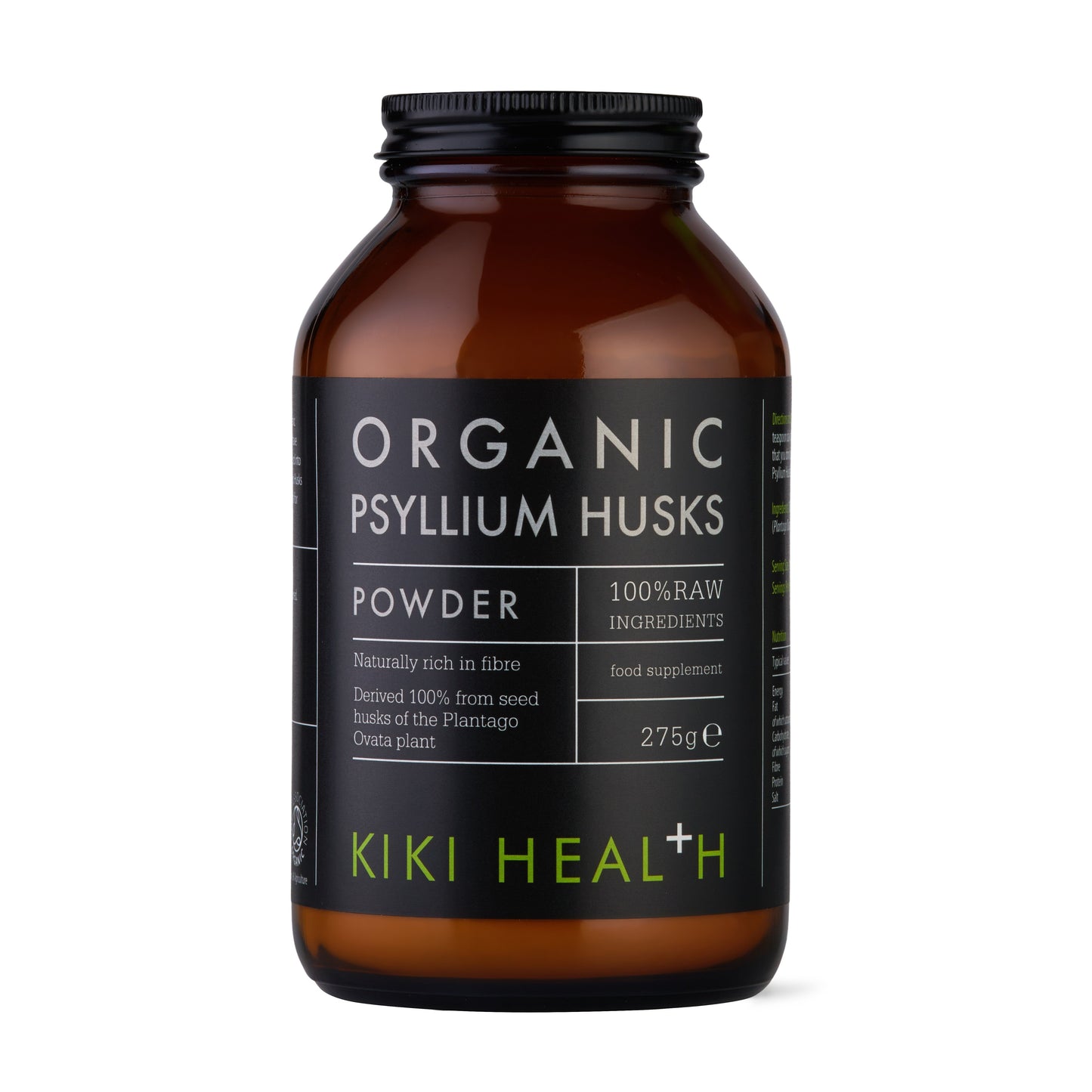 KIKI Health Organic Psyllium Husks - 275g KIKI Health