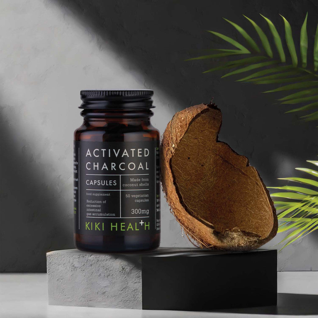 KIKI Health Activated Charcoal - 50 Capsules KIKI Health