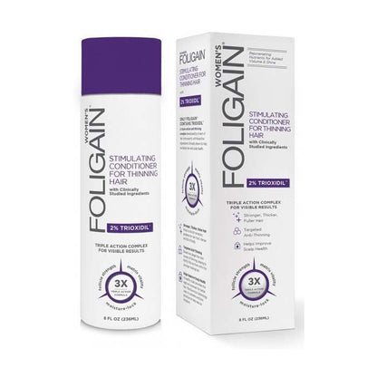 Foligain Triple Action Conditioner for Thinning Hair for Women with 2% Trioxidil - 236 ml FOLIGAIN