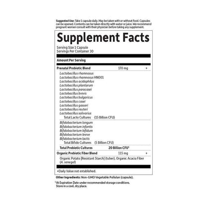 Garden of Life Dr. Formulated Probiotics Once Daily Prenatal - 30 Capsules Garden of Life