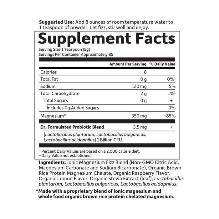Garden of Life Dr. Formulated Magnesium Raspberry Lemon - 421.5g Garden of Life