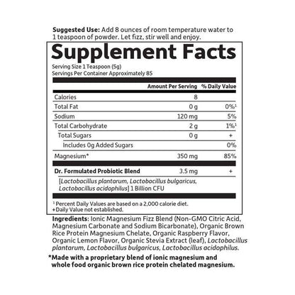 Garden of Life Dr. Formulated Magnesium Raspberry Lemon - 421.5g Garden of Life