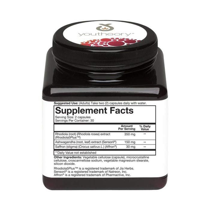 Youtheory Saffron - 60 Capsules Youtheory