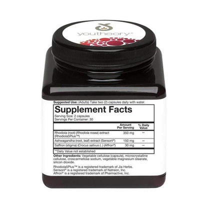 Youtheory Saffron - 60 Capsules Youtheory