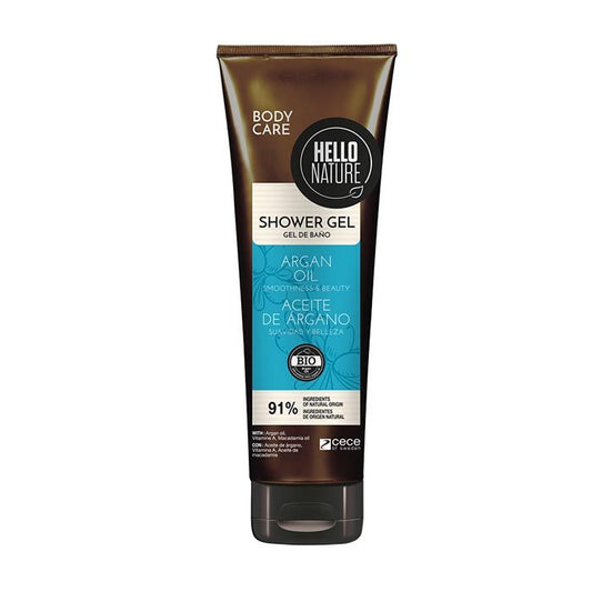 Hello Nature Argan Oil Shower Gel 250ml Hello Nature