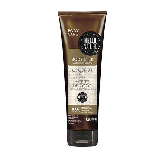 Hello Nature Coconut Oil Body Milk 250ml Hello Nature