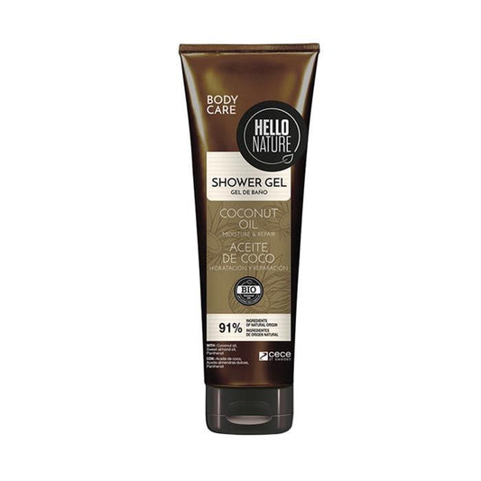 Hello Nature Coconut Oil Shower Gel 250ml Hello Nature