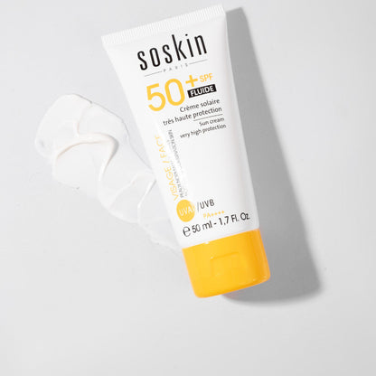 Soskin Sun Guard Sun Cream Very High Protection (SPF 50+) Fluid - 50 ml Soskin