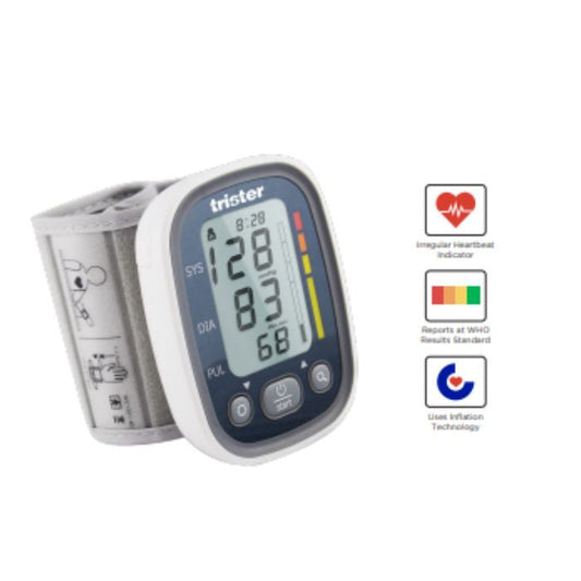 Trister Digital Wrist Blood Pressure Monitor TS 340BPIW Trister