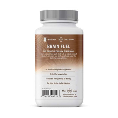 Om Brain Fuel Mushroom Superfood 90 Vegetable capsules OM