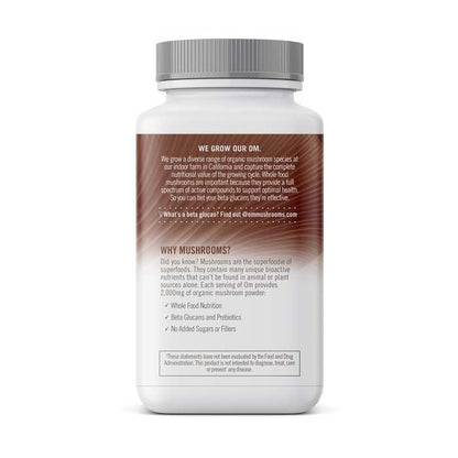 Om Cordyceps Mushroom Superfood 90 Vegetable capsules OM